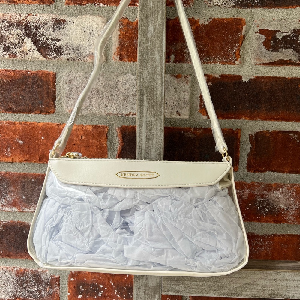 Kendra Scott Cream Shoulder Bag